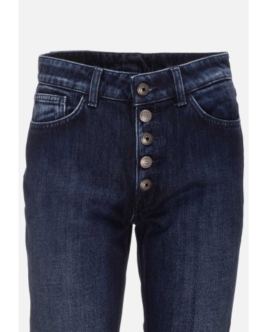 DONDUP Jeans donna Koons gioiello blu scuro