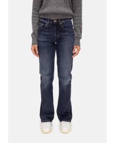 DONDUP Jeans donna Jacklyn blu scuso