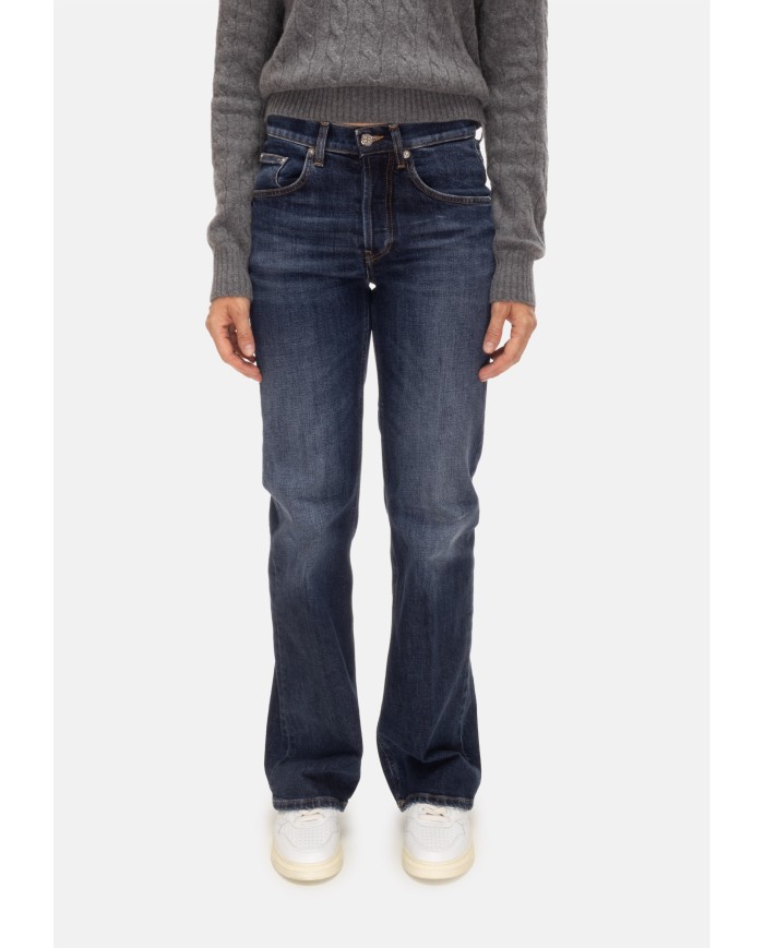 DONDUP Jeans donna Jacklyn blu scuso