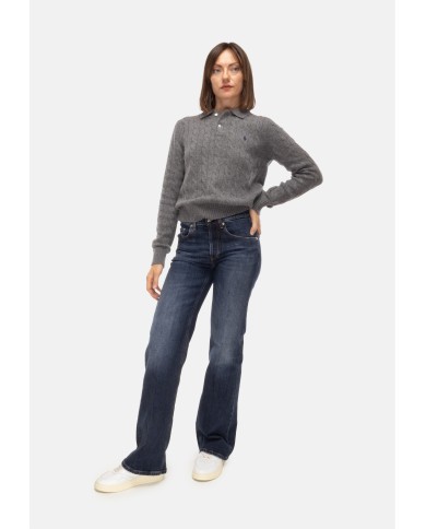 DONDUP Jeans donna Jacklyn blu scuso
