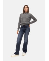 DONDUP Jeans donna Jacklyn blu scuso