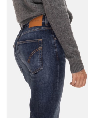 DONDUP Jeans donna Jacklyn blu scuso
