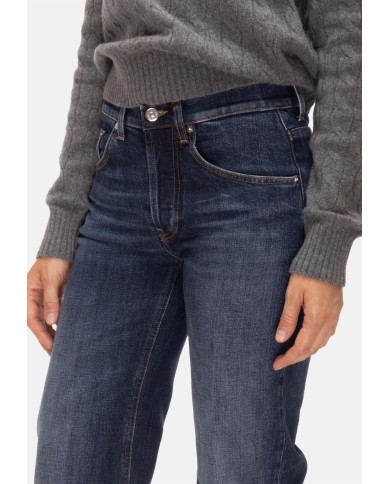 DONDUP Jeans donna Jacklyn blu scuso