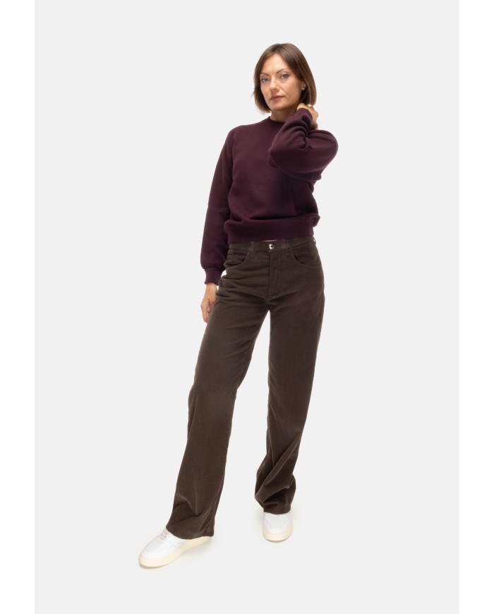 DONDUP Pantaloni donna Jacklyn gioiello marrone