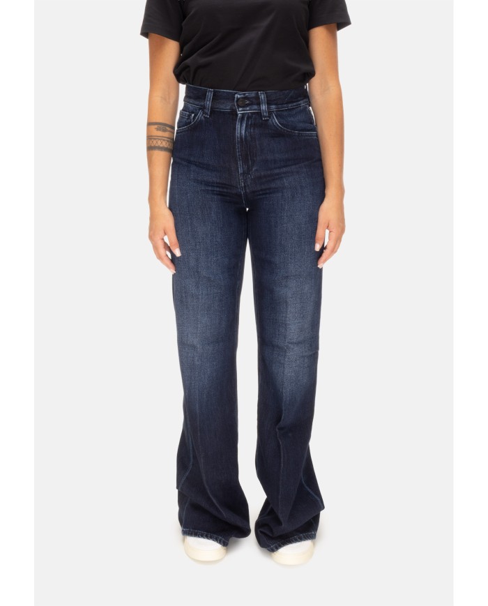 DONDUP Jeans donnaAmber blu scuro