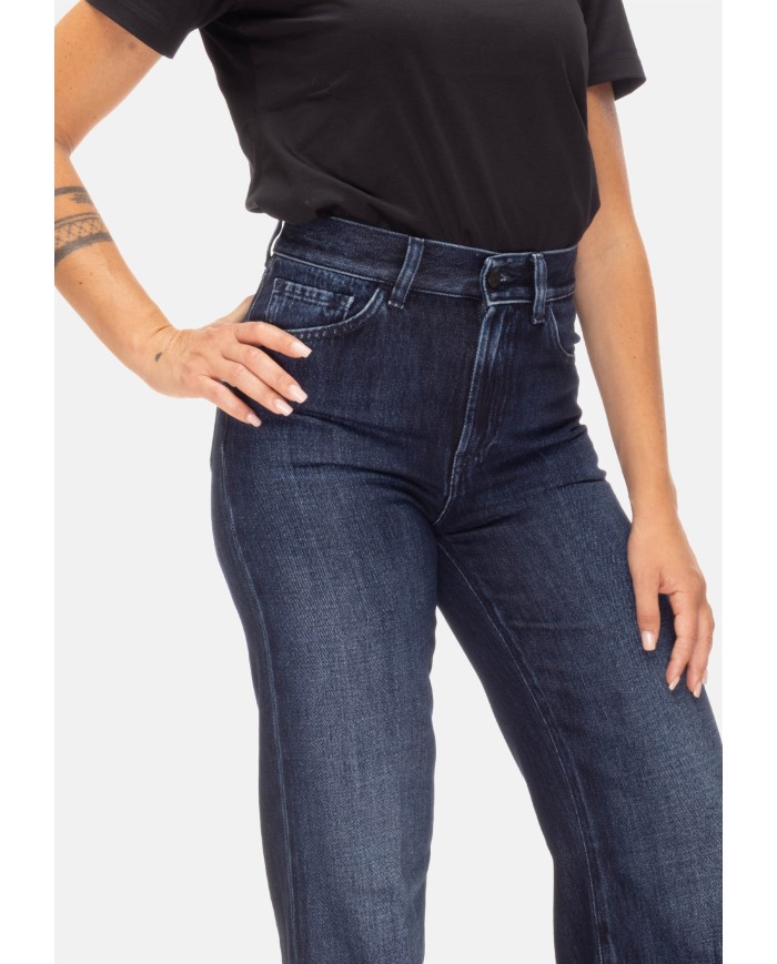 DONDUP Jeans donnaAmber blu scuro