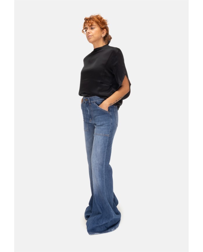 DONDUP Jeans donna Ariana blu