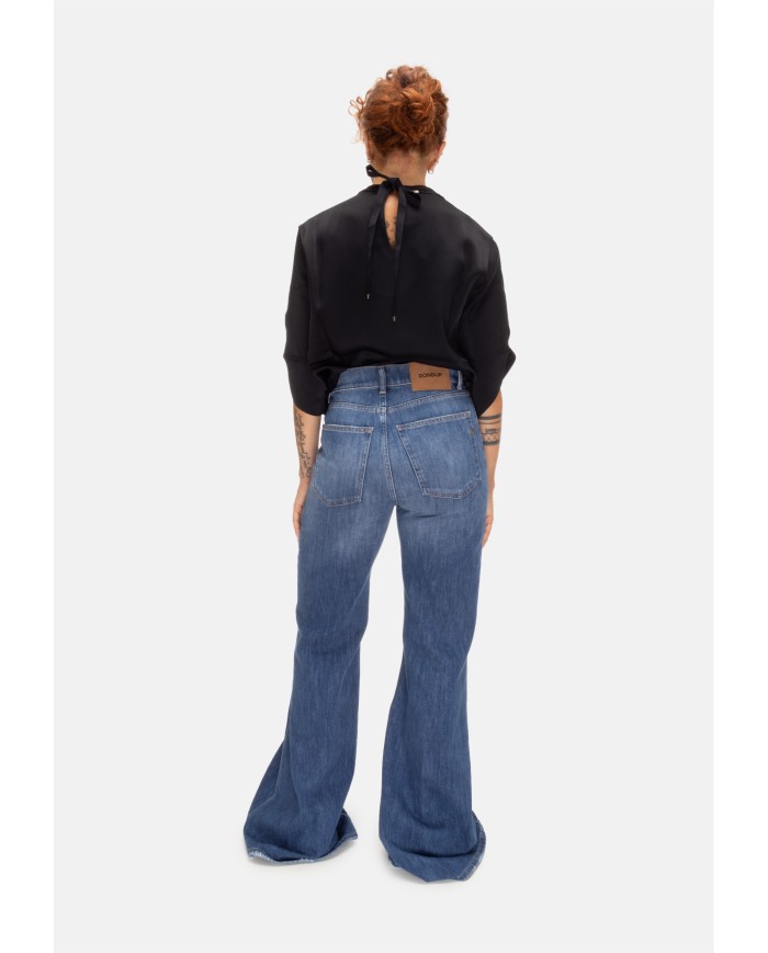 DONDUP Jeans donna Ariana blu