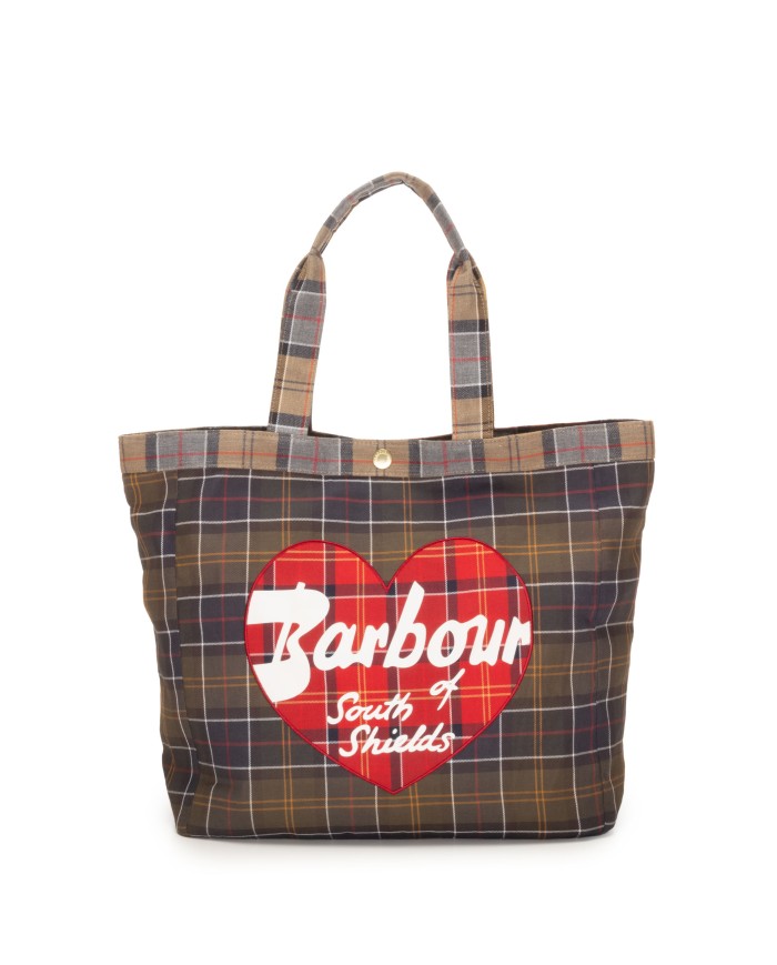 BARBOUR Tote bag marrone