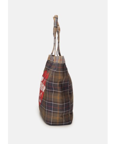 BARBOUR Tote bag marrone
