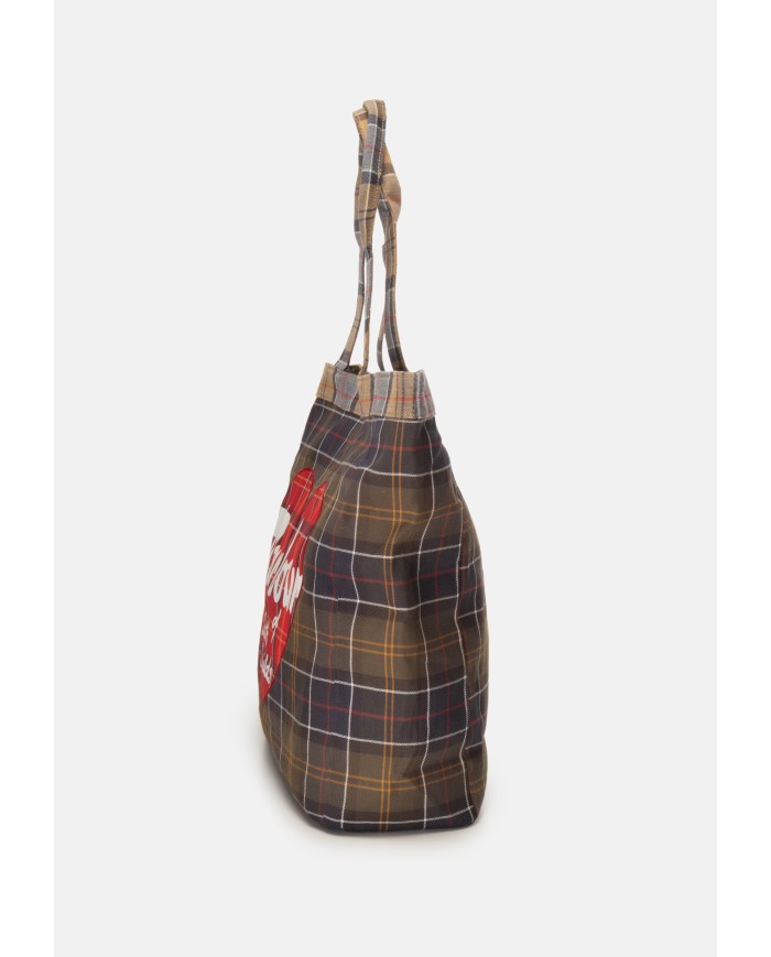 BARBOUR Tote bag marrone