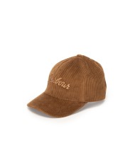 BARBOUR Cappello velluto marrone