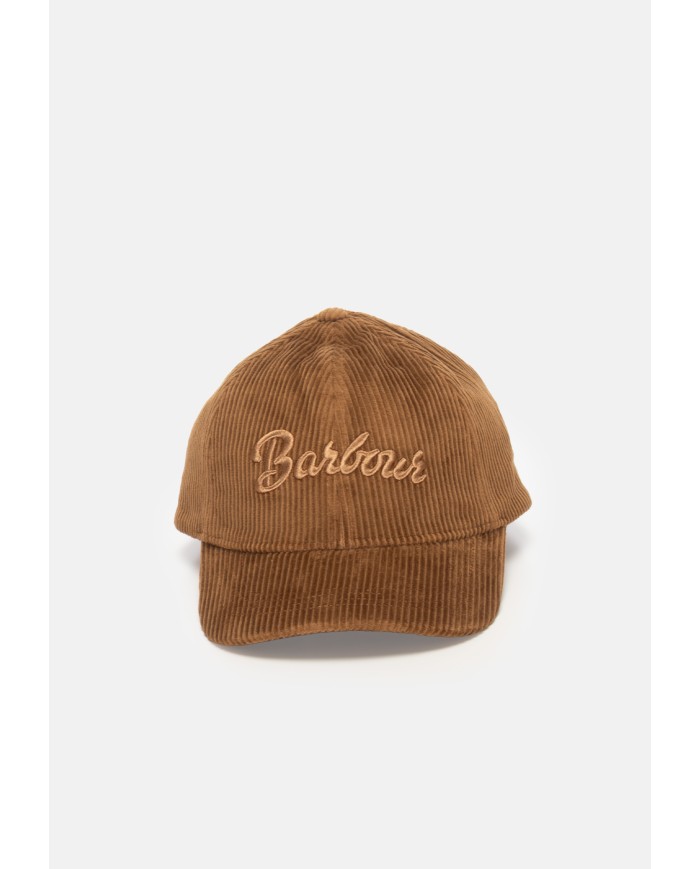 BARBOUR Cappello velluto marrone