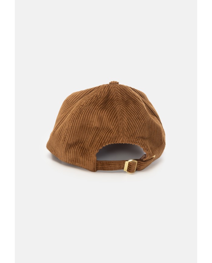 BARBOUR Cappello velluto marrone