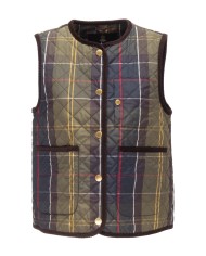 BARBOUR Gilet donna Julia quilted tartan
