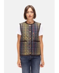 BARBOUR Gilet donna Julia quilted tartan