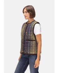 BARBOUR Gilet donna Julia quilted tartan