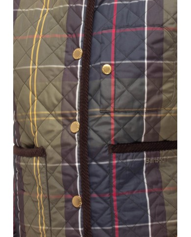 BARBOUR Gilet donna Julia quilted tartan