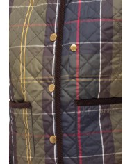 BARBOUR Gilet donna Julia quilted tartan