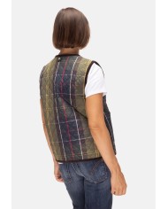BARBOUR Gilet donna Julia quilted tartan