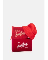 MC2 St. Barth Box Pochette e cappello rosso
