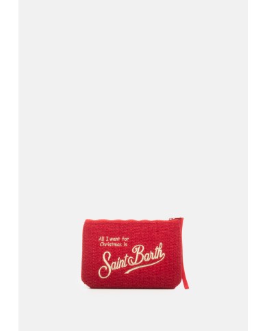 MC2 St. Barth Box Pochette e cappello rosso