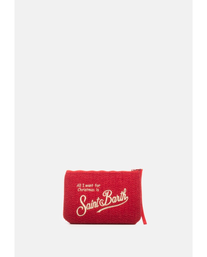 MC2 St. Barth Box Pochette e cappello rosso