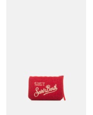 MC2 St. Barth Box Pochette e cappello rosso