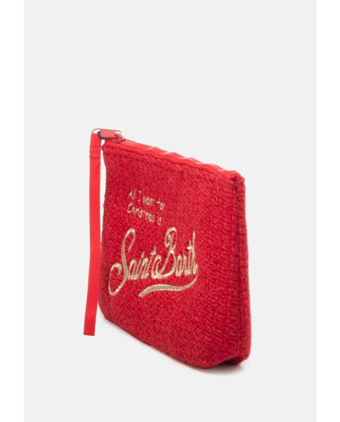 MC2 St. Barth Box Pochette e cappello rosso