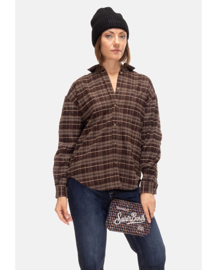 MC2 St. Barth Box Pochette e cappello blu