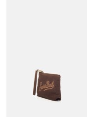 MC2 St. Barth Pochette mini animalier marrone nera
