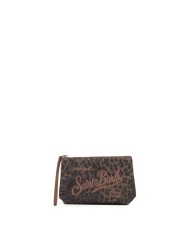 MC2 St. Barth Pochette donna animalier marrone nera