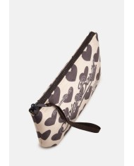 MC2 St. Barth Pochette donna cuori nera beige