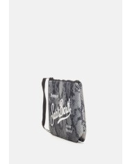 MC2 St. Barth Pochette donna pitonata griga nera