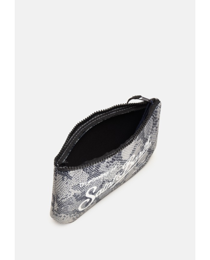 MC2 St. Barth Pochette donna pitonata griga nera