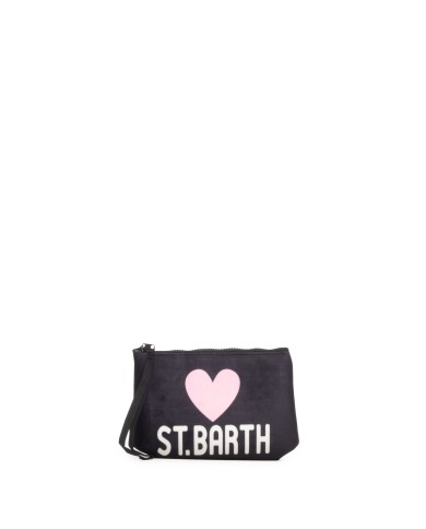 MC2 St. Barth Pochette donna nera rosa