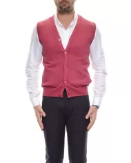 Andriani CRUCIANI Gilet in cotone Rosso CU3567.2382EF