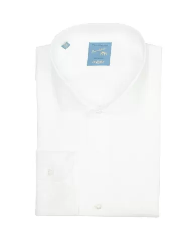 Andriani BARBA NAPOLI Camicia classica collo francese Bianco D2U02.3531001