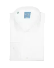 Andriani BARBA NAPOLI Camicia classica collo francese Bianco D2U02.3531001