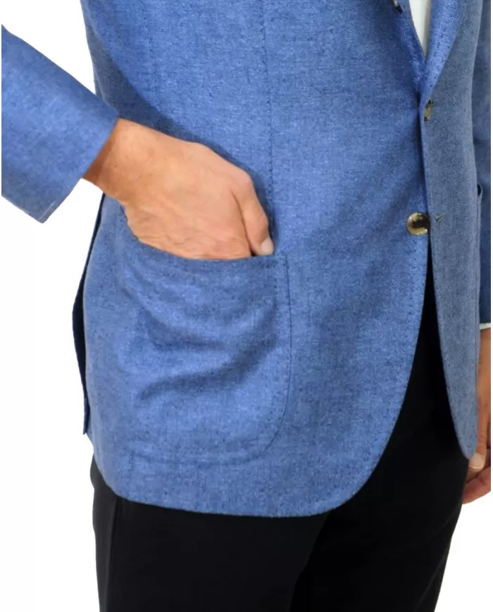 Andriani ATTOLINI Giacca Uomo GUS35 S17MA19/A21 azzurro GUS35.S17MA19/A21