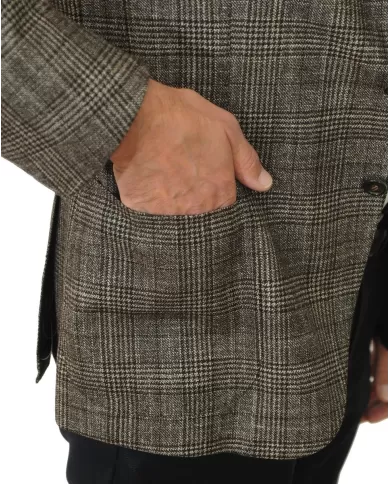 Andriani ATTOLINI Giacca Uomo GUX 35/2 A17MA38/M31 Principe di galles GUX 35/2.A17MA38/M31