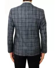 Andriani ATTOLINI Giacca Uomo GUX35/2 A18MA07 B24 Grigio/blu GUX35/2. A18MA07 B24