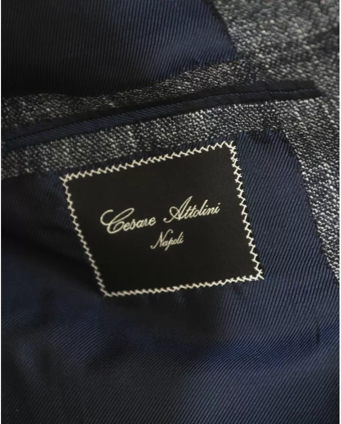 Andriani ATTOLINI Giacca Uomo GUX35/2 A18MA07 B24 Grigio/blu GUX35/2. A18MA07 B24